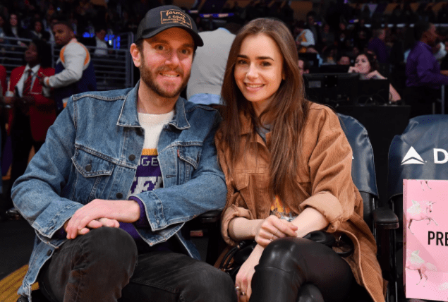 Charlie McDowell and his girlfriend Lily Collins