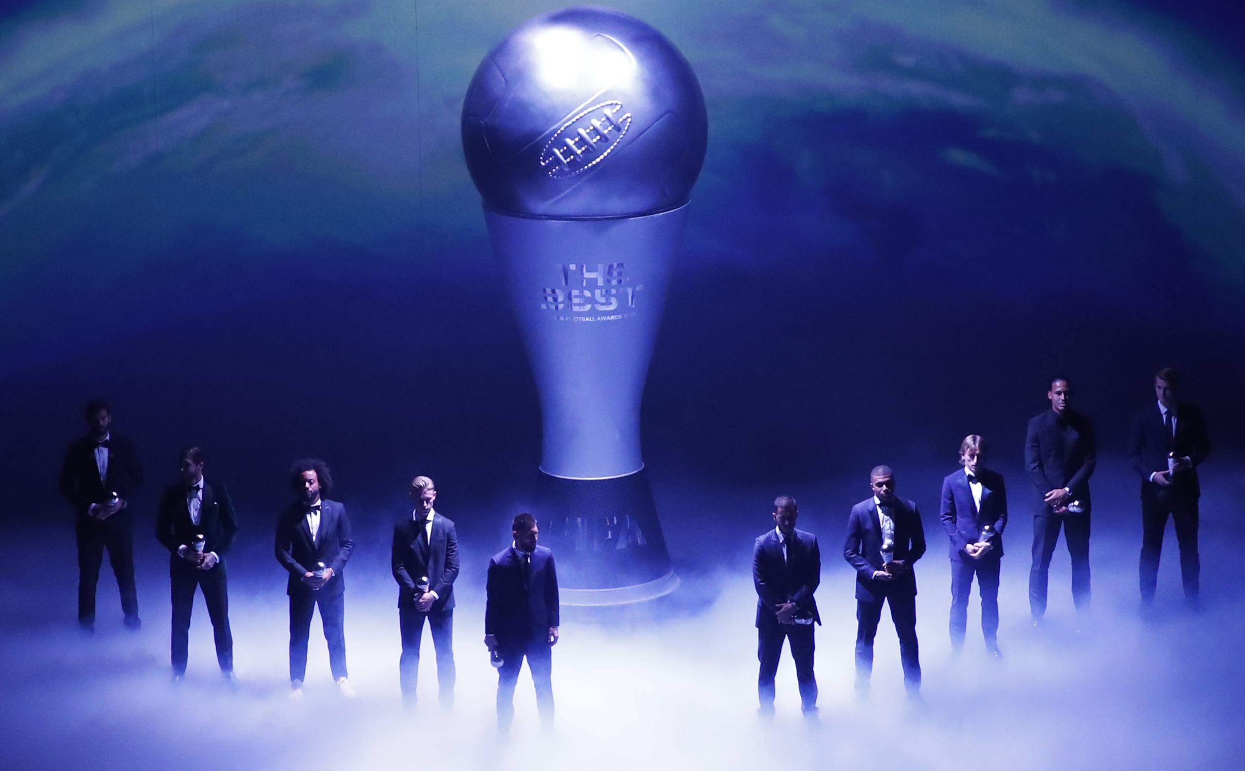 FIFA Awards "data-caption =" FIFA FIFPro World11 2019 "data-source =" @ timesnownews.com