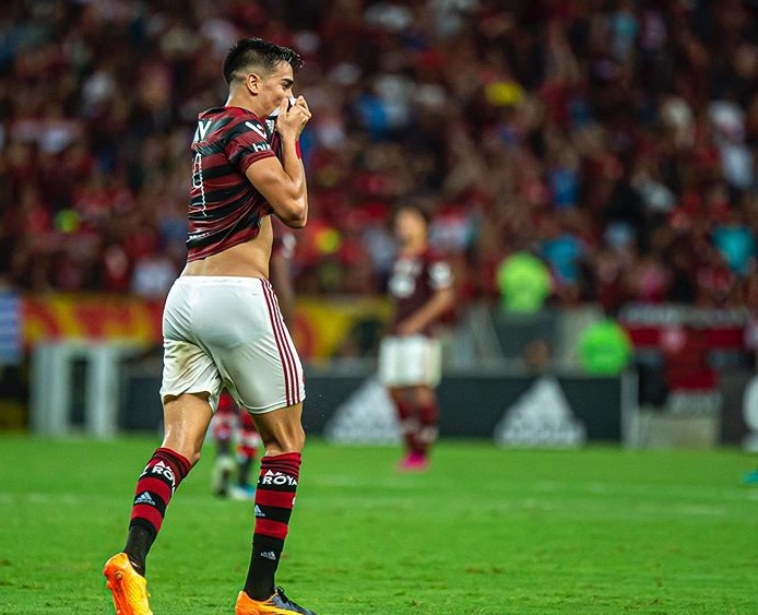 Reinier TEams "data-caption =" Reinier in action for Flamengo. "Data-source =" Instagram@reinier.jesus