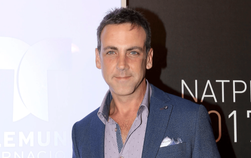 Puerto Rican actor and singer Carlos Ponce