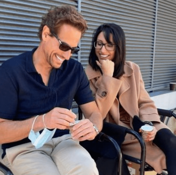 Ioan Gruffudd and his new girlfriend Bianca Wallace