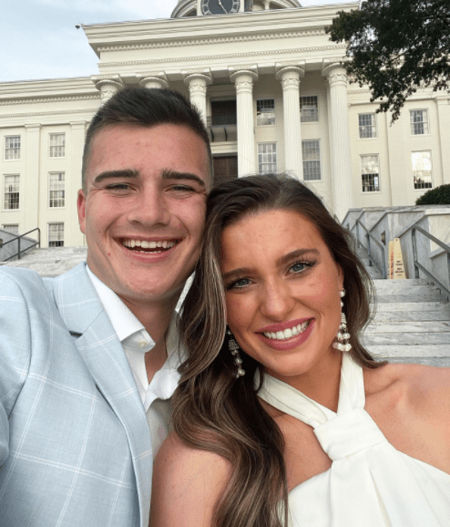 Evan McPherson and his girlfriend, Gracie Groat