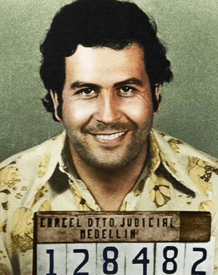 Pablo Escobar, Colombian drug lord and narco-terrorist