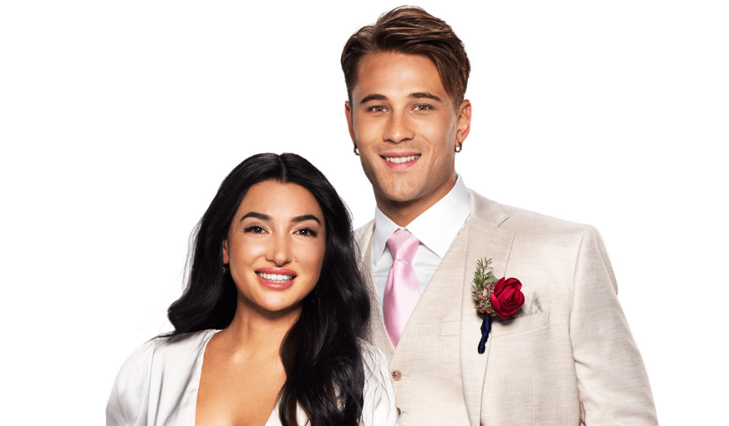 Mitch Eynaud and Ella Ding in MAFS Season 9