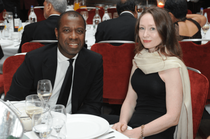Clive Myrie and his wife Catherine Myrie