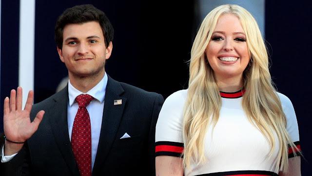 Tiffany Trump announces her wedding hours before her father leaves the White House