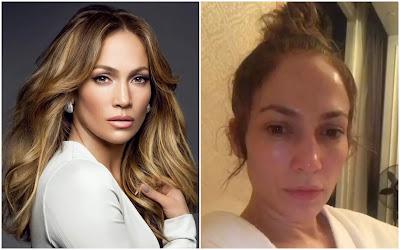 Jennifer Lopez caught posing without makeup at 52 years old. "It's me, it's just my skin"