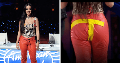 Katy Perry Wardrobe Malfunction Video During American Idol Performance