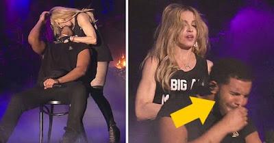 Drake's outrageous reaction after kissing Madonna [VIDEO]