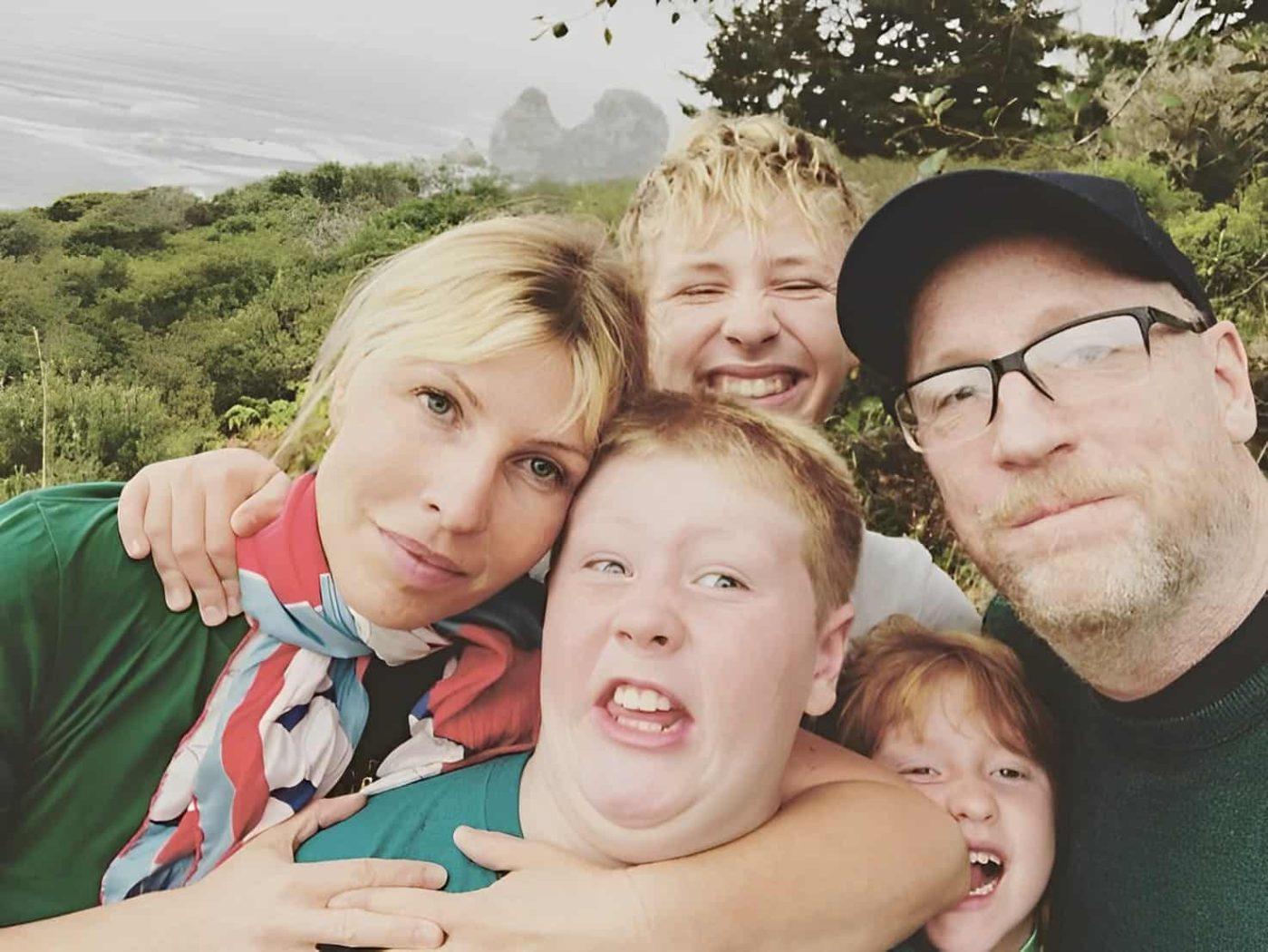 Matt Walsh's wife and 3 children 
