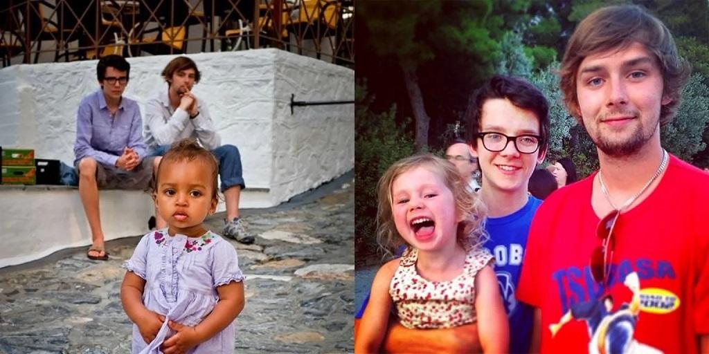 Asa Butterfield has two sisters and a brother - meet Loxy, Marley and Morgan - Asa Butterfield has two sisters and a brother meet