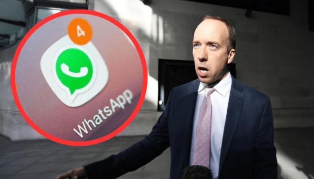 Matt Hancock scandal: Leaked WhatsApp messages got him into trouble - Matt Hancock scandal Leaked WhatsApp messages got him into trouble