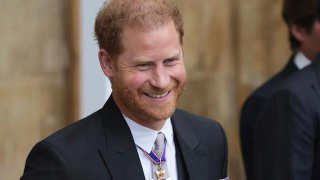 Prince Harry shows respect at his expense
