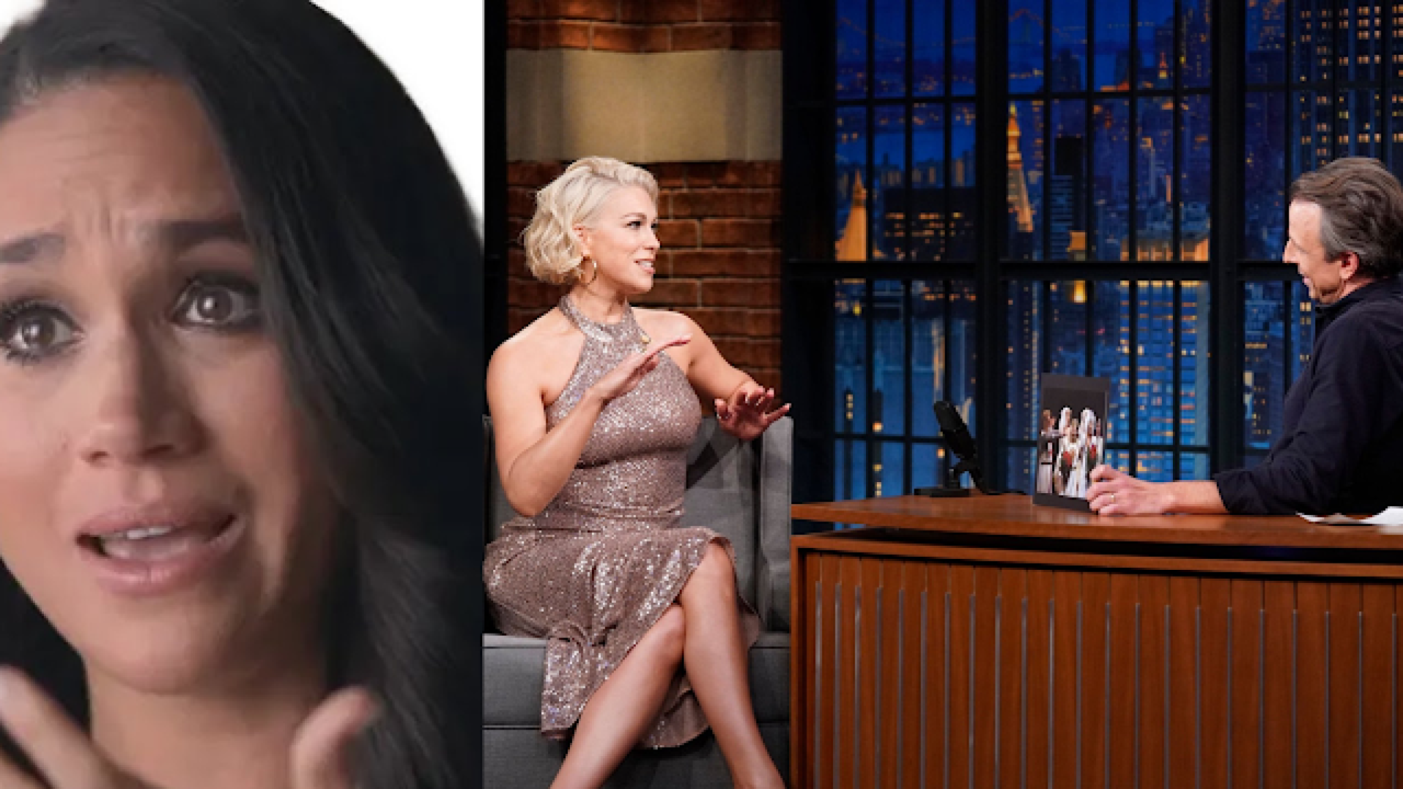 Hannah Waddingham Exposes Meghan Markle's Secrets on Late Night with